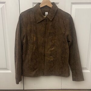 Brown Suede Jacket